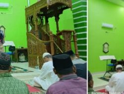 Pemdes Teluk Aur, Gelar Kegiatan Safari Ramadhan Yang Di Laksanakan Di Masjid Ar-Rahman Simpang Sawit Dusun Aur Kuning.
