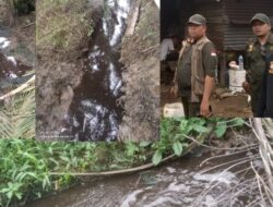 Ketua DPP AKPERSI Pimpin Tim Infestigasi Terkait Pencemaran Limbah Yang Diduga Berasal Dari PT. SKA Desa Seikuning.