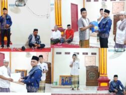 Pemdes Teluk Aur, Gelar Kegiatan Safari Ramadhan Yang Ke 5 Malam Ke 26 Di Masjid Al-Muttagin Dusun Teluk Aur.