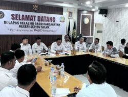 Jelang HBP ke-60, Kalapas adakan Rapat Persiapan