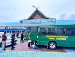 Jaga Kamtib, Lapas Pasir Pangarayan Mutasi 19 WBP ke 4 Lapas Lain