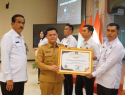 Humas Lapas Pasir Pangaraian Raih Penghargaan dari Kakanwil Ditjenpas Riau