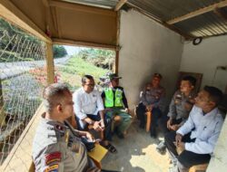 Polsek Kabun Gelar Jumat Curhat Bersama Karyawan Bank BRI Unit Kabun