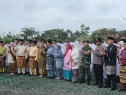 Lapas Pasir Pangaraian Hadiri Upacara Peringatan Hardiknas tingkat Kabupaten Rohul