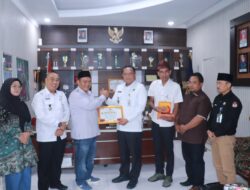 Ucapkan Terimakasih, Ketua KPU Rohul Kunjungi Lapas Pasir Pangaraian