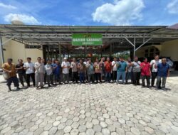 Warga Desa Langkitin Audiensi di Polsek Rambah Samo, Bahas Maraknya Pencurian Sawit