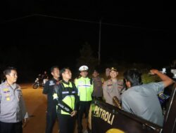 Kapolres AKBP Emil Eka Putra, Cegah Aksi Premanisme dalam rangka Show Of Force Team Raga.