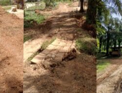 Pemdes Teluk Aur Gerak Cepat Menangapi Keluhan Masyarakat  RT 12 RW 06 Dusun Aur Candra.