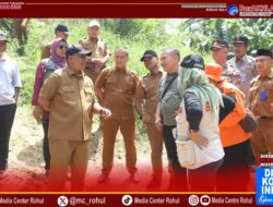 Bupati Rohul Tinjau Kerusakan Jembatan Sungai Klubi, Komitmen Percepatan Perbaikan