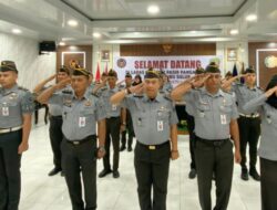 Lapas Pasir Pangaraian Hadiri Apel Bersama 4 Kementerian