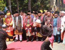 Lapas Pasir Pangaraian Hadiri Tradisi Mandai Ulu Taon dan Upah-Upah Bersama Bupati dan Forkopimda Rohul