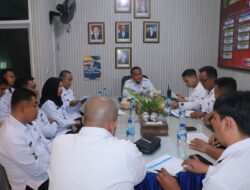 Kalapas Pasir Pangaraian Gelar Rapat Bahas Prioritas Kegiatan Bersama Jajaran