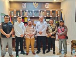 Ciptakan Suasana Yang Baik Kalapas Pasir Pengaraian, Terima Kunjungan  Pengurus DPC IMO Rohul Yang Baru.