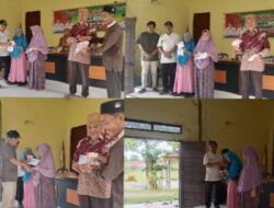 Pemdes Teluk Aur, Laksanakan Kegiatan  Pembagian Bantuan Langsung Tunai (BLT) Tahap Ke 4,5,6 Sekaligus, Tahun 2025.