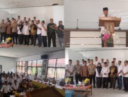 Camat Rambah Samo Gelar Kegiatan Sertijab Sekcam Baru Berjalan Lancar.