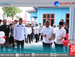 Resmikan Gedung Koperasi Merah Putih Desa Sontang, Anton : Dorong Penguatan Ekonomi