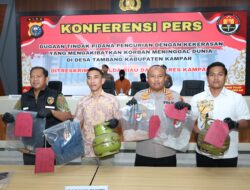 Dua Pelaku Pencurian Dengan Kekerasan yang Mengakibatkan Korban Meninggal Dunia Akhirnya Ditangkap Polisi, Ternyata Tetangga Sendiri