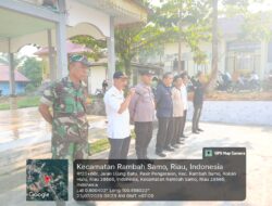 Kades Teluk Aur, Gelar Kegiatan Apel Kesadaran Nasional Sekaligus Siaga Karhutla.