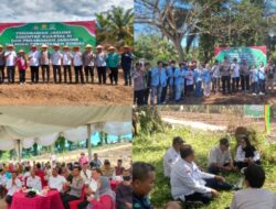 Bupati Rohul Dukung Program Ketahanan Pangan Nasional Bersama Polres Rohul Gelar Kegiatan Penanaman Jagung Serentak Kuartal III