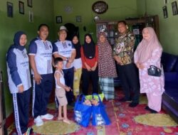 Semangat Merdeka, Lapas Pasir Pangaraian Salurkan Bansos Door to Door Kepada Anak Yatim Dan Masyarakat Kurang Mampu.