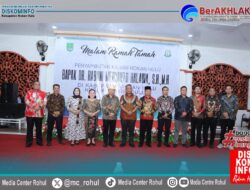 Bupati Rohul Sambut Hangat Kajari Baru, Dr. Rabani Meryanto Halawa