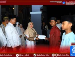 Peringatan Maulid Nabi 1447 Hijriyah di Rohul, Warga Antusias Meski Diguyur Hujan