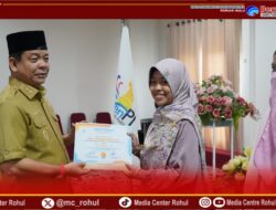 Wabup Syafaruddin Poti Hadiri Pelantikan GenPI Kabupaten Rokan Hulu 2025-2029.