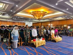Lapas Pasir Pangaraian Hadiri Wisuda UPP XXIII, 11 Pegawai Raih Gelar Hukum