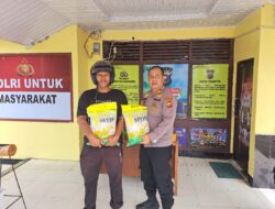 Bantu Masyarakat Dalam Stabilitas Harga Pangan, Dua Polsek di Rohul Gelar Bazar Pangan Murah