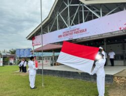Semangat Pancasila Menyala di Lapas Pasir Pangaraian, Warga Binaan Kibarkan Merah Putih