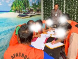 Langkah Demi Langkah: Warga Binaan Lapas Pasir Pangaraian Isi Data Diri untuk Program Integrasi