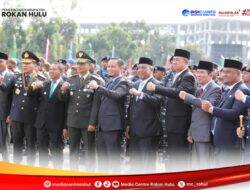 Bupati Rohul Hadiri Upacara HUT ke-80 TNI di Pekanbaru: TNI Tetap di Hati Rakyat