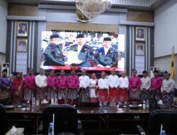 Rapat  istimewa Paripurna  DPRD Rohul   rayakan  HUT Rohul ke 26  meriah