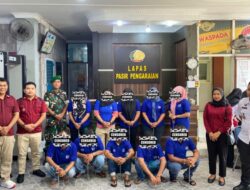 Pengawalan Ketat Petugas Gabungan, Lapas Pasir Pangaraian Mutasi 10 Narapidana