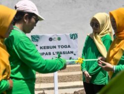 Gerak Sehat, Silaturahmi dan Aksi Lingkungan Sehat: PIPAS Lapas Pasir Pangaraian Tanam TOGA sebagai Upaya Pemanfaatan Lahan Produktif