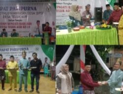 Badan Permusyawaratan Desa (BPD) Desa Teluk Aur Gelar Rapat Istimewa Dalam Rangka Memperingati Hari Jadi Desa Ke,18  Tahun 2025.