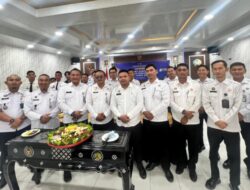 Hari Bakti Kemenimipas ke-1 Tahun 2025, Lapas Pasir Pangaraian ikuti Tasyakuran bersama UPT Kantor Wilayah Ditjenim dan Ditjenpas Riau