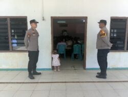 Polsek Bonai Darussalam Gelar Patroli dan Pengamanan Ibadah Minggu, Wujudkan Rasa Aman di Tempat Ibadah