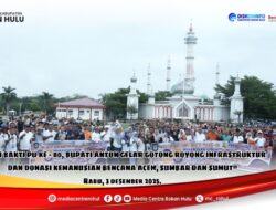 Hari Bhakti PU ke-80: Bupati Anton Gelar Donasi Kemanusiaan dan Gotong Royong Infrastruktur