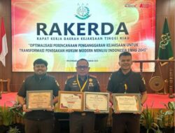 Kejari Rokan Hulu Raih Empat Penghargaan Sekaligus, Bukti Komitmen Penegakan Hukum yang Profesional dan Humanis