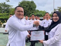 Kalapas Pasir Pangarayan Apresiasi Pegawai Teladan dalam Apel Pagi: Tekankan Doa, Soliditas, dan Inovasi DIGIPAS