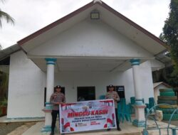 Polsek Bonai Darussalam Lakukan Pengamanan Ibadah Minggu Kasih di Gereja Oikumene PT APSL