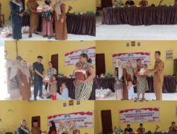 Pemdes Teluk Aur, Gelar Penyerahan PMT BUMIL dan BALITA Tahap Ke-II 2025.