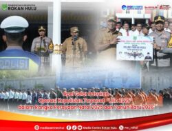 Perkuat Sinergitas, Polres Rokan Hulu Gelar Apel Pasukan Operasi Lilin Lancang Kuning 2025