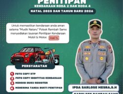 Dalam Situasi Nataru,Takut Kendaraan Hilang, Polsek Rambah Samo Terima Penitipan Kendaraan Gratis.