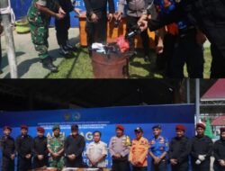 Perkuat Kesiapsiagaan Akhir Tahun, Lapas Pasir Pangaraian Gelar Apel Siaga Nataru dan Pemusnahan Barang Bukti