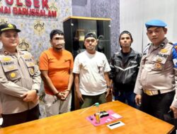 Polsek Bonai Darussalam Tangkap Pengedar Sabu, 1,08 Gram Barang Bukti Diamankan