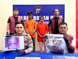 Aniaya Anak Kandungnya, Polsek Bonai Darussalam Tangkap Dua Pelaku Kekerasan terhadap Anak di Bawah Umur