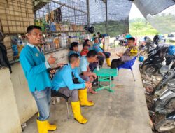 Polsek Rambah Samo Gelar Jumat Curhat Bersama Serikat Pekerja PT KSM, Sampaikan Pesan Kamtibmas