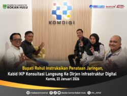 Bupati Rohul Instruksikan Penataan Jaringan, Kabid IKP Konsultasi Langsung ke Dirjen Infrastruktur Digital